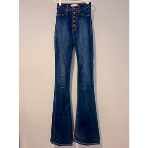 Bell bottom jeans. NEVER worn. NEW but no tag.